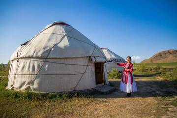 Фото номера Семейный номер Кемпинги Jaichy Yurt Camp г. Këk-Say 16